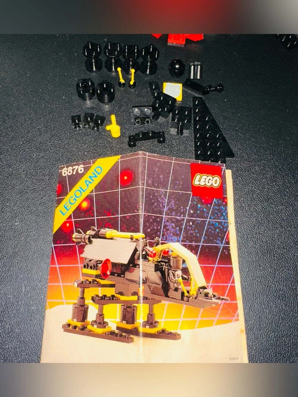 Lego Vintage Space Alienator Set 6876 Replacement Pieces and Instructions
